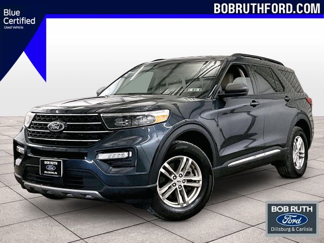 2023 Ford Explorer XLT Blue at Grove City Ford
