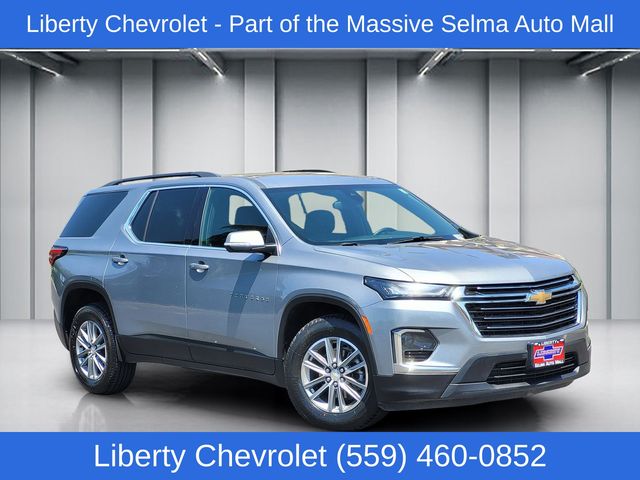 Sterling Gray Metallic 2023 Chevrolet Traverse SUV / Crossover Four-Wheel Drive 9-Speed Automatic