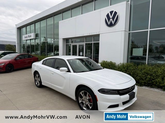 Bright White Clearcoat 2015 Dodge Charger SE AWD Sedan All-Wheel Drive 8-Speed Automatic