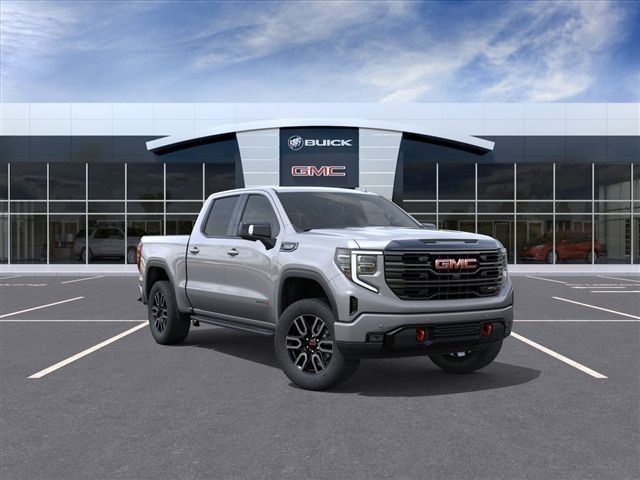 Sterling Metallic 2026 GMC Sierra 1500 AT4 Crew Cab 4WD Pickup Truck Four-Wheel Drive Automatic