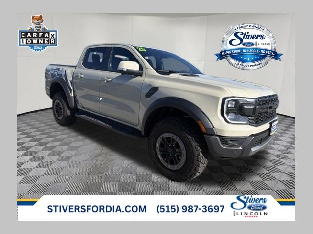 Desert Sand 2025 Ford Ranger Pickup Truck Four-Wheel Drive Automatic