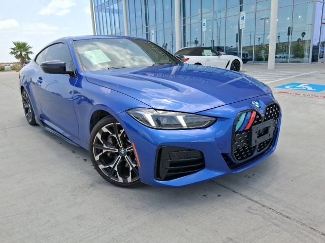 Blue Metallic 2025 BMW 4 Series Coupe Rear-Wheel Drive 8-Speed Automatic