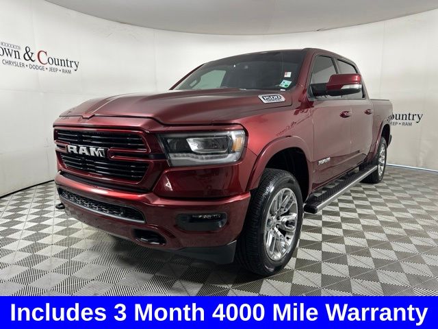 Red 2020 RAM 1500 Pickup Truck Four-Wheel Drive 8-Speed Automatic