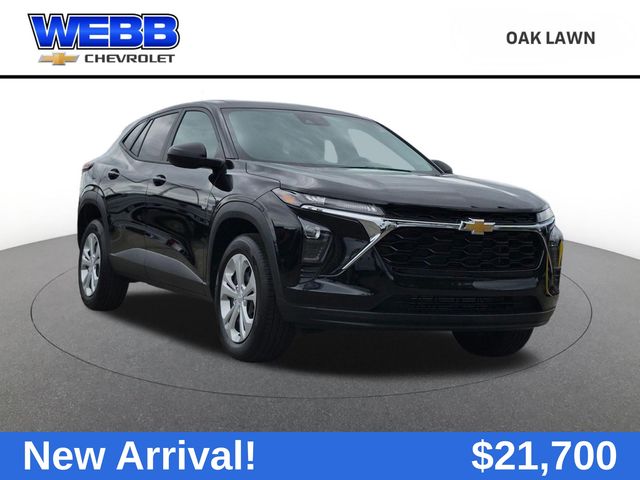 Mosaic Black Metallic 2025 Chevrolet Trax LS FWD SUV / Crossover Front-Wheel Drive 6-Speed Automatic