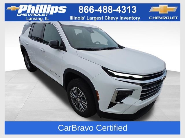 Summit White 2026 Chevrolet Traverse SUV / Crossover Front-Wheel Drive 8-Speed Automatic