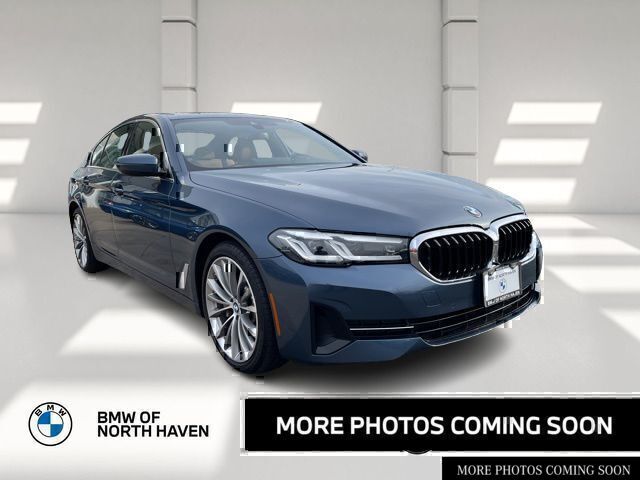 Arctic Race Blue Metallic 2023 BMW 5 Series 530i xDrive AWD Sedan All-Wheel Drive 8-Speed Automatic