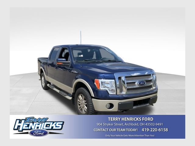 Dark Blue Pearl Clearcoat Metallic 2009 Ford F-150 Pickup Truck Four-Wheel Drive 6-Speed Automatic
