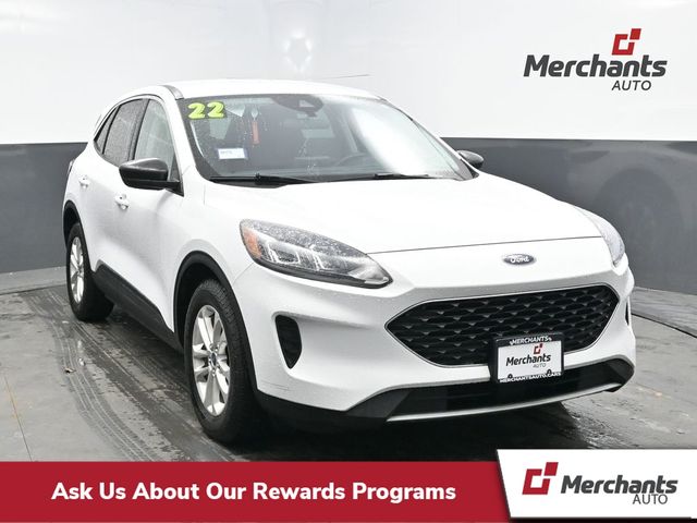 Oxford White 2022 Ford Escape SE FWD SUV / Crossover Front-Wheel Drive 8-Speed Automatic