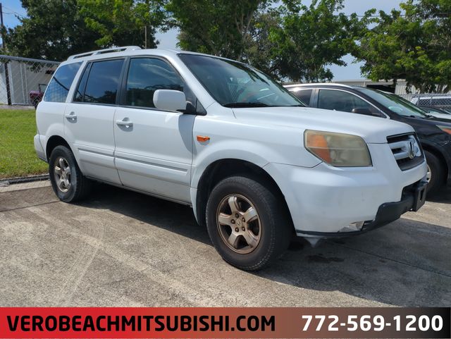 Taffeta White 2007 Honda Pilot SUV / Crossover Four-Wheel Drive 5-Speed Automatic Overdrive