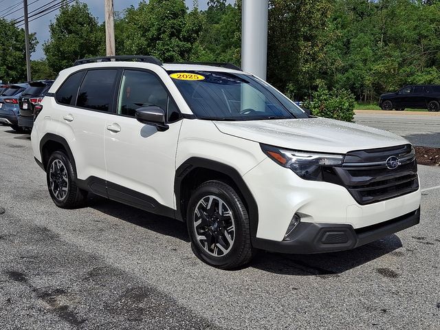 2025 Subaru Forester Premium White at Rafferty Subaru