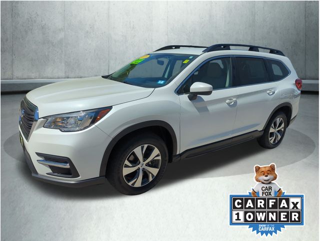 Crystal White Pearl 2019 Subaru Ascent SUV / Crossover All-Wheel Drive Continuously Variable Transmission