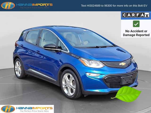 Kinetic Blue Metallic 2020 Chevrolet Bolt EV Wagon Front-Wheel Drive 1-Speed Automatic
