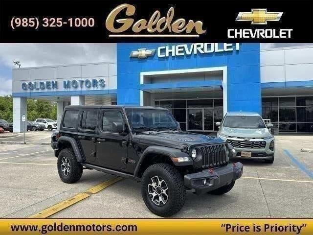 Black Clearcoat 2022 Jeep Wrangler SUV / Crossover Four-Wheel Drive 8-Speed Automatic