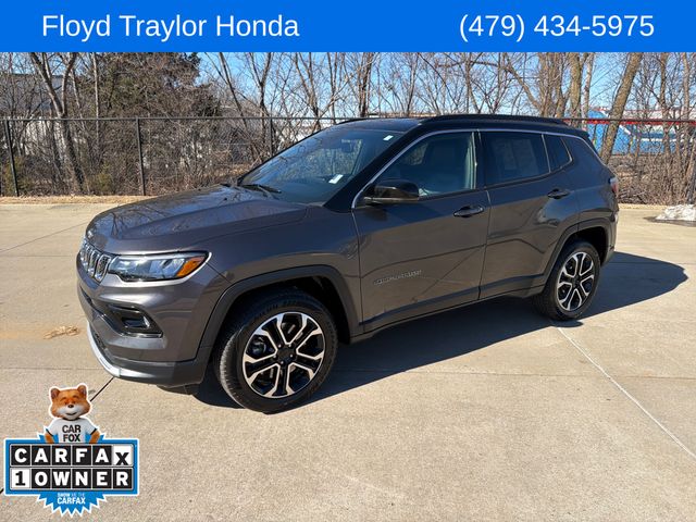 Gray 2024 Jeep Compass SUV / Crossover Four-Wheel Drive 8-Speed Automatic