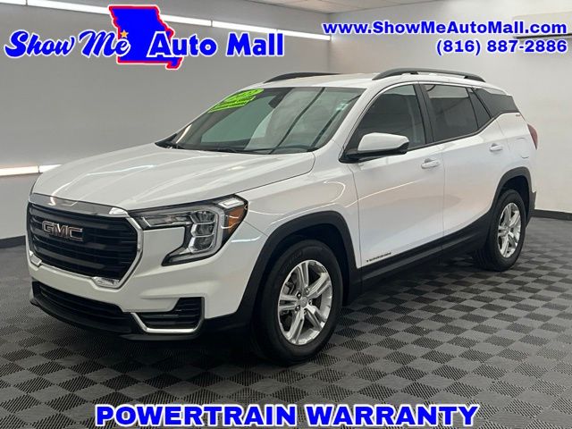 Summit White 2022 GMC Terrain SLE FWD SUV / Crossover Front-Wheel Drive 9-Speed Automatic