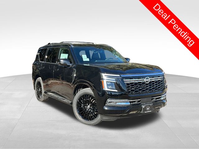 Super Black 2026 Nissan Armada Platinum Reserve 4WD SUV / Crossover Four-Wheel Drive 9-Speed Automatic