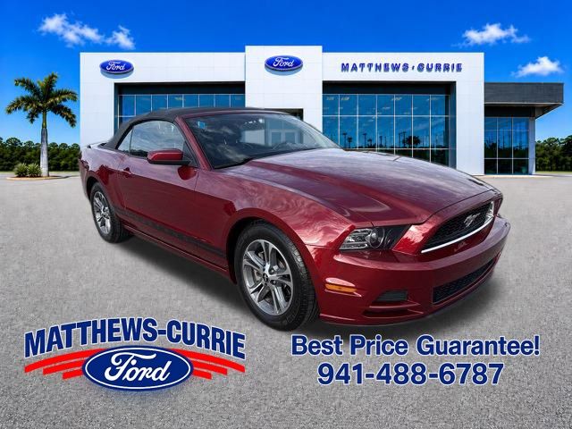 Ruby Red Metallic 2014 Ford Mustang Convertible Rear-Wheel Drive 6-Speed Automatic