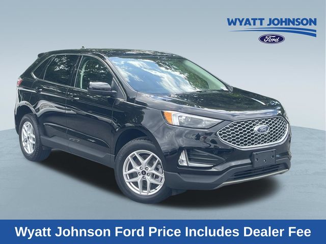 Black Metallic 2024 Ford Edge SUV / Crossover All-Wheel Drive 8-Speed Automatic