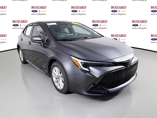 Magnetic Gray Metallic 2024 Toyota Corolla Hatchback Hatchback Front-Wheel Drive Continuously Variable Transmission