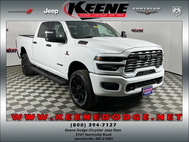 Bright White Clearcoat 2026 RAM 2500 Pickup Truck Four-Wheel Drive 8-Speed Automatic