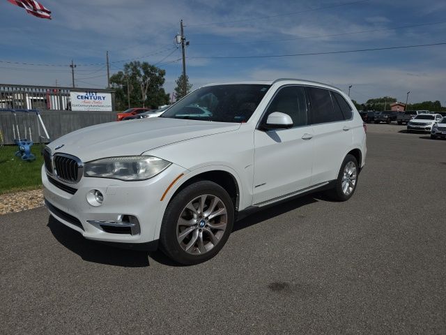 White Metallic 2015 BMW X5 SUV / Crossover All-Wheel Drive 8-Speed Automatic