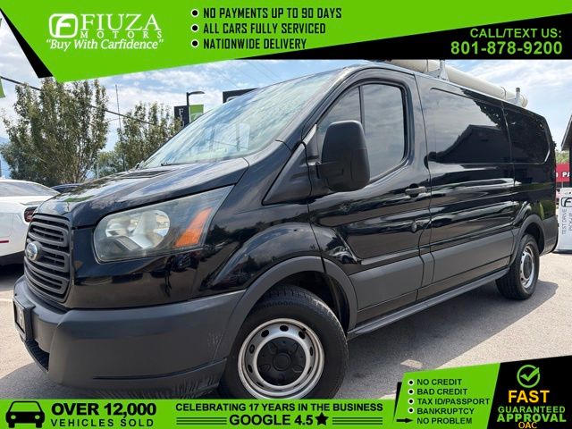 Shadow Black 2016 Ford Transit Cargo Van Rear-Wheel Drive 6-Speed Automatic Overdrive