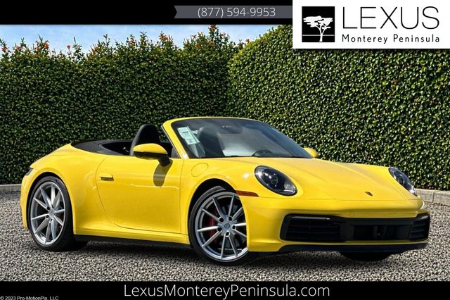 2023 Porsche 911 Convertible All-Wheel Drive 8-Speed Automatic