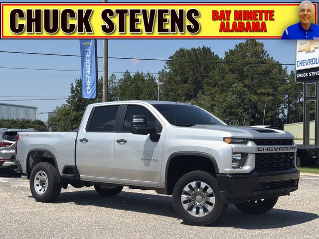 Silver Ice Metallic 2022 Chevrolet Silverado 2500HD Pickup Truck Four-Wheel Drive Automatic