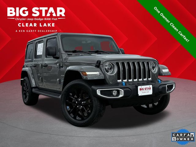 2023 Jeep Wrangler Sahara 4xe Gray at DeMontrond Gulf Freeway