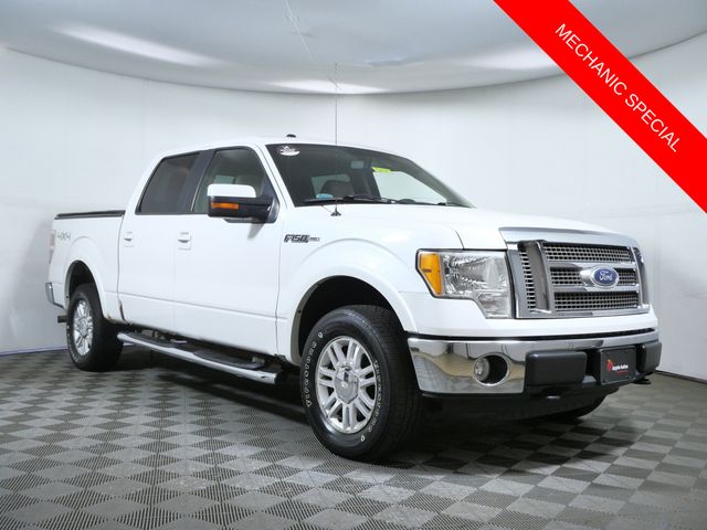 White Platinum Metallic Tri-Coat 2010 Ford F-150 Pickup Truck Four-Wheel Drive 6-Speed Automatic