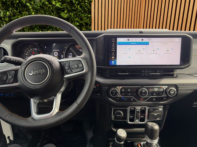 2024 JEEP WRANGLER SAHARA 4XE • 4X4 • PLUG-IN HYBRID CLEAN CARFAX • 1 OWNER BODY COLOR HARD TOP • ADAPTIVE CRUISE • APPLE CARPLAY • REMOTE START Thumbnail