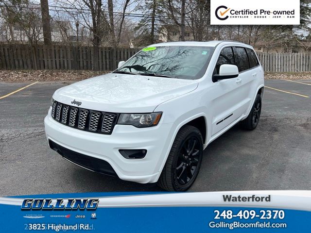 Bright White Clearcoat 2019 Jeep Grand Cherokee SUV / Crossover Four-Wheel Drive 8-Speed Automatic