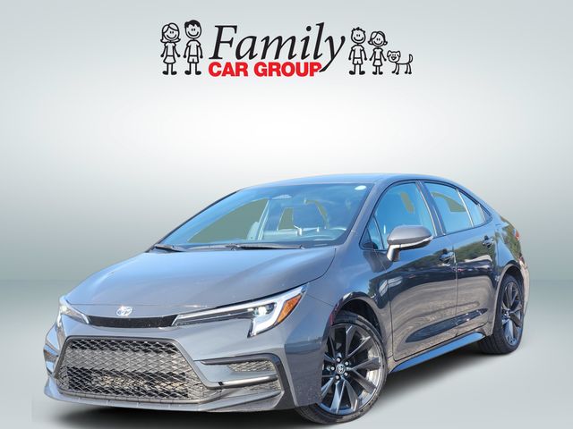 Black (Underground/Mid Blk Met) 2025 Toyota Corolla Sedan Front-Wheel Drive Continuously Variable Transmission