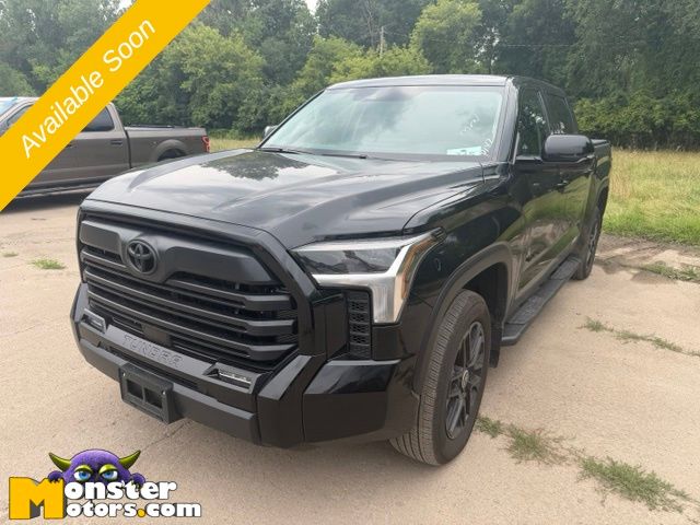 Black 2024 Toyota Tundra Pickup Truck Four-Wheel Drive Automatic