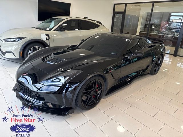 Black 2016 Chevrolet Corvette Z06 3LZ Coupe RWD Coupe Rear-Wheel Drive 7-Speed Manual