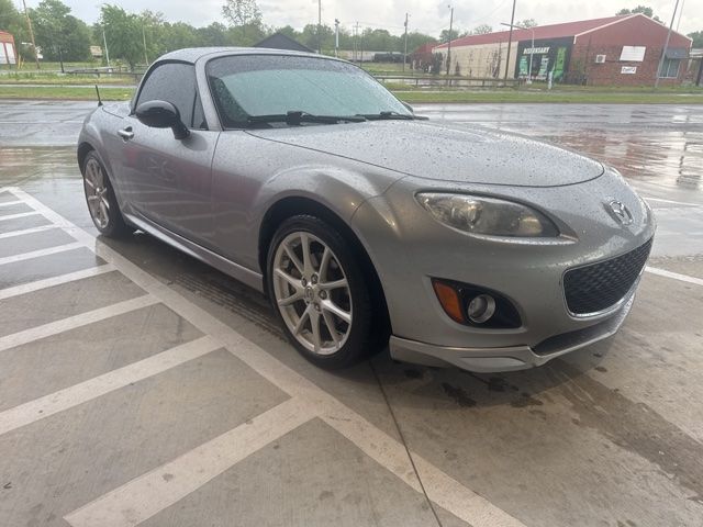 Liquid Silver Metallic 2010 Mazda MX-5 Miata Touring Convertible Rear-Wheel Drive 6-Speed Manual