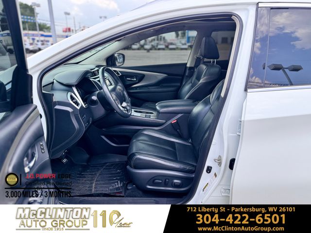 2018 White Nissan Murano SL AWD SUV