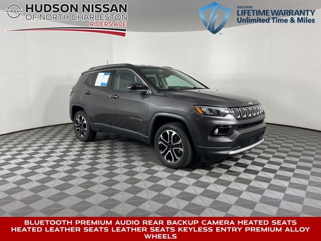 2022 Granite Crystal Metallic Clearcoat Jeep Compass Limited SUV