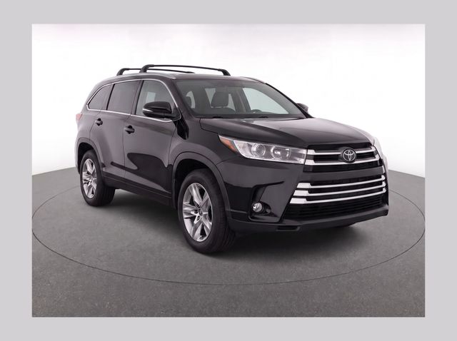 Midnight Black Metallic 2017 Toyota Highlander SUV / Crossover All-Wheel Drive 8-Speed Automatic