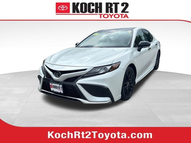 White (Wind Chill Pearl) 2024 Toyota Camry Sedan All-Wheel Drive 8-Speed Automatic