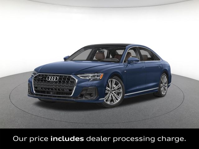 Firmament Blue Metallic 2027 Audi A8 Sedan All-Wheel Drive 8-Speed Automatic