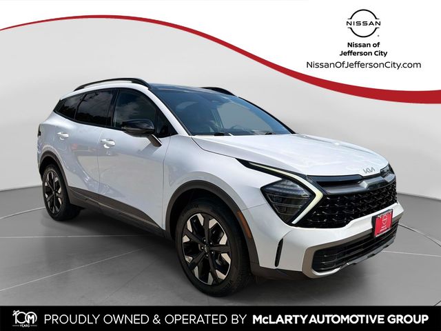Glacial White Pearl 2024 Kia Sportage SUV / Crossover All-Wheel Drive 8-Speed Automatic