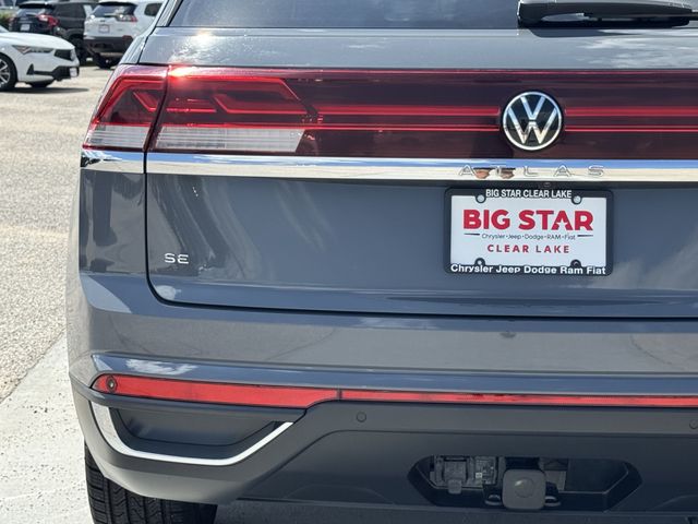 2024 Volkswagen Atlas Cross Sport 2.0T SE w/Technology Gray at DeMontrond Auto Country