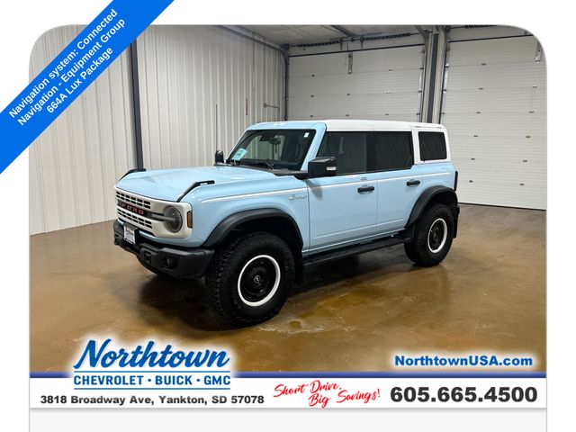 Blue 2023 Ford Bronco SUV / Crossover Four-Wheel Drive Automatic