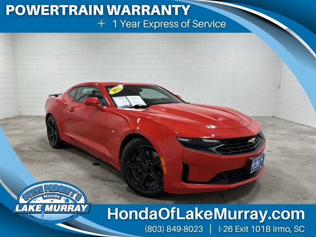 Red Hot 2022 Chevrolet Camaro 1LT Coupe RWD Coupe Rear-Wheel Drive 8-Speed Automatic