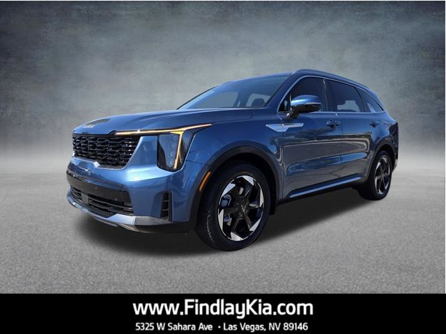 Mineral Blue 2025 Kia Sorento Hybrid EX AWD SUV / Crossover All-Wheel Drive 6-Speed Automatic