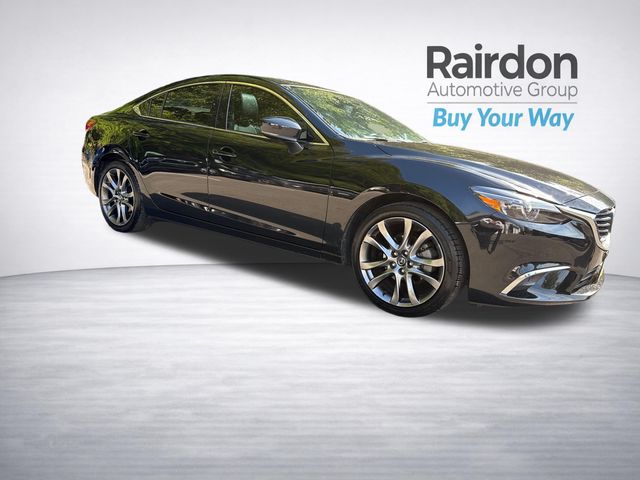 Jet Black Mica 2017 Mazda MAZDA6 Sedan Front-Wheel Drive 6-Speed Automatic