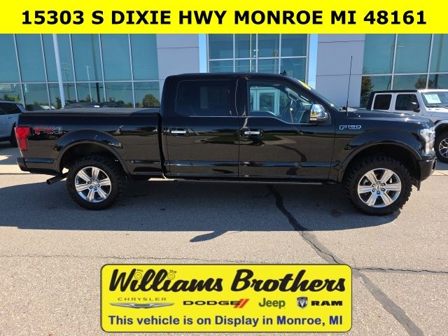 2020 Ford F-150 Platinum - Black exterior view 4