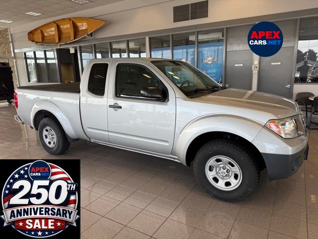 Brilliant Silver 2016 Nissan Frontier S King Cab Pickup Truck 4X2 5-Speed Automatic Overdrive