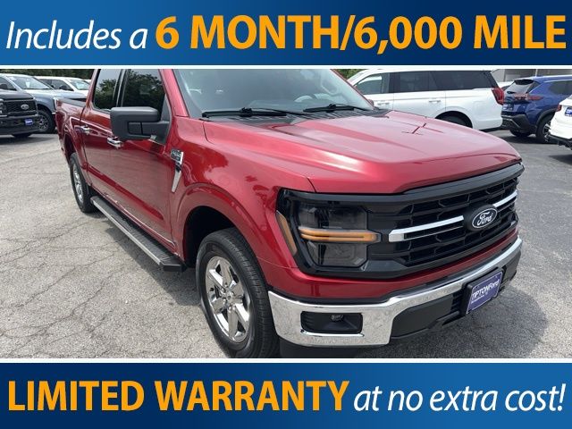 Rapid Red Metallic Tinted Clearcoat 2024 Ford F-150 Pickup Truck 4X2 Automatic